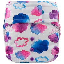 Load image into Gallery viewer, Elf Diaper H&L pocket with insert, Marshmallow Clouds