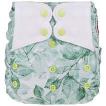 Load image into Gallery viewer, Elf Diaper Butterfly Tabs cover, Spring leaf