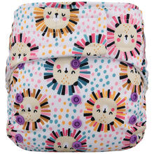 Load image into Gallery viewer, Elf Diaper H&L pocket with insert, Candied Lions