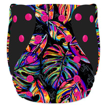 Load image into Gallery viewer, Elf Diaper Newborn AIO pocket, Neon Tropical