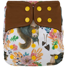 Load image into Gallery viewer, Lichtbaby pocket, Squirrel. Includes 1 bamboo terry insert