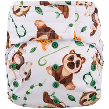 Load image into Gallery viewer, Elf Diaper H&amp;L pocket with insert, Wild Babies
