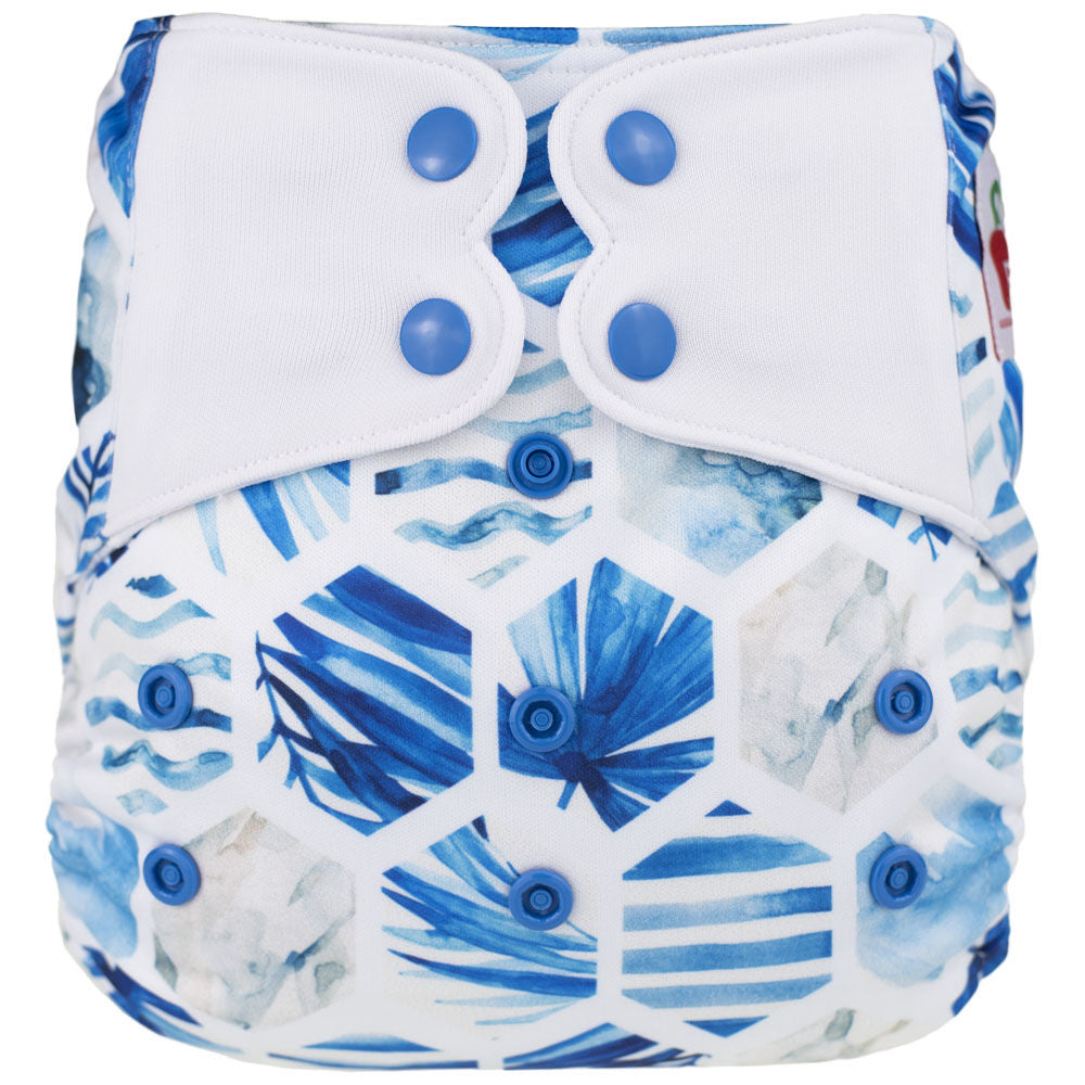 Elf Diaper Butterfly Tabs cover, Blue Me Away