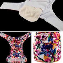 Load image into Gallery viewer, Elf Diaper H&amp;L pocket with insert, Blue Triangles
