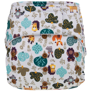 Elf Diaper H&L pocket with insert, Forest Life