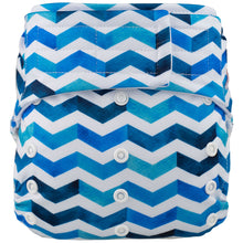 Load image into Gallery viewer, Elf Diaper H&amp;L with insert, Chevron Blue
