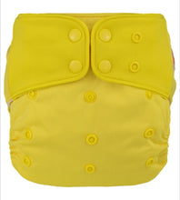 Load image into Gallery viewer, Lichtbaby pocket, Yellow. Includes 1 bamboo terry insert
