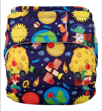 Load image into Gallery viewer, Elf Diaper H&amp;L pocket with insert, Space
