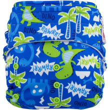 Load image into Gallery viewer, Elf Diaper H&amp;L pocket with insert, Dino Rawrr!
